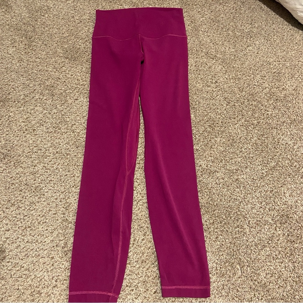 Lululemon Align 25” Magenta Leggings